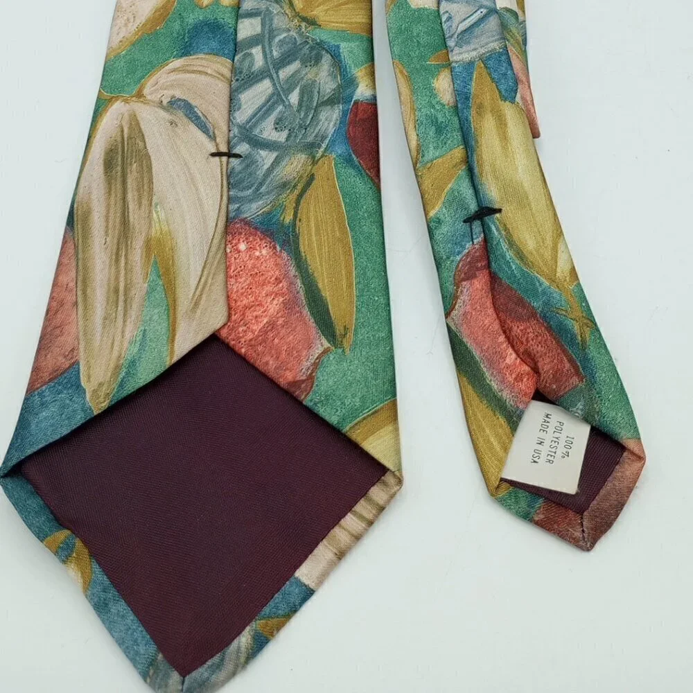 Towncraft Floral Men's Tie - Made in the USA - 56